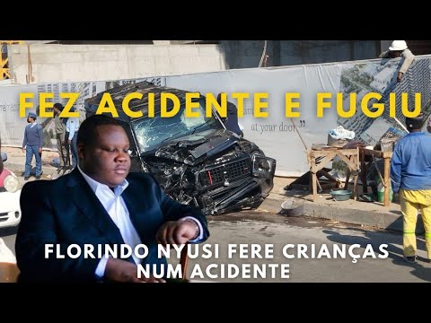 Florindo Nyusi Filho do presidente nyusi faz acidente em caro de luxo fere crianças e foge