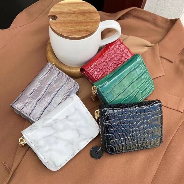 Carteira Luxe Croc
