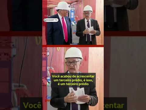 Trump e Presidente do Fed Têm Bate-Boca Público em Visita a Reforma Bilionári#JeromePowell  #origamy