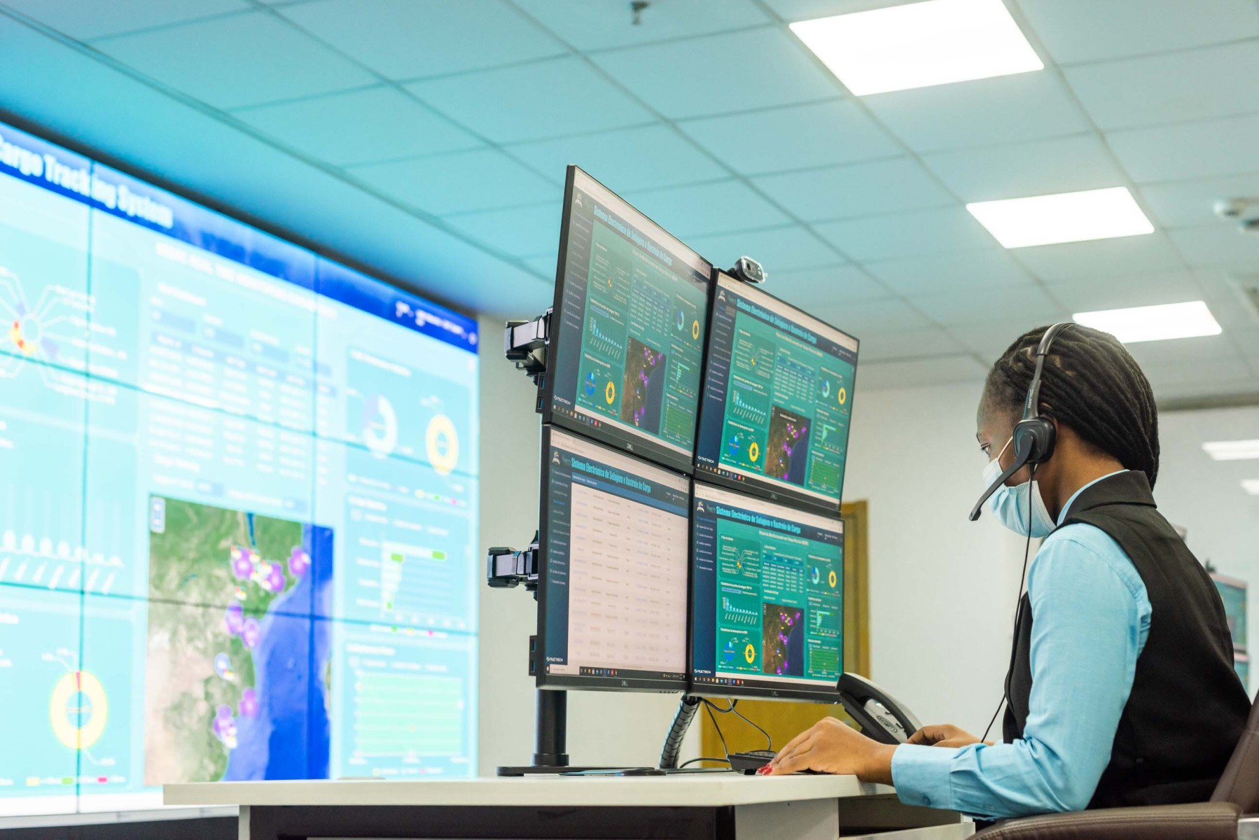 Operador do Centro de Monitoramento Centralizado na MECTS – Monitore o Futuro da Logística em Maputo!