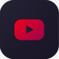 Dark-themed-Youtube-application-icon-design-on-transparent-background-PNG